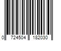 Barcode Image for UPC code 0724504182030