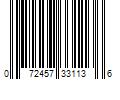 Barcode Image for UPC code 072457331136