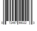 Barcode Image for UPC code 072457550223