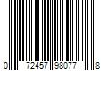 Barcode Image for UPC code 072457980778