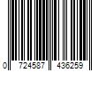 Barcode Image for UPC code 0724587436259