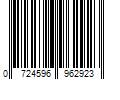 Barcode Image for UPC code 0724596962923