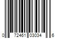 Barcode Image for UPC code 072461030346