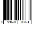 Barcode Image for UPC code 0724620000874