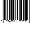 Barcode Image for UPC code 0724620070723