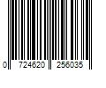 Barcode Image for UPC code 0724620256035