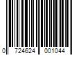 Barcode Image for UPC code 0724624001044