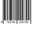 Barcode Image for UPC code 0724742000790