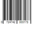 Barcode Image for UPC code 0724742003173