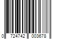 Barcode Image for UPC code 0724742003678