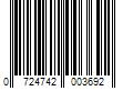 Barcode Image for UPC code 0724742003692