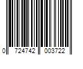 Barcode Image for UPC code 0724742003722