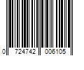 Barcode Image for UPC code 0724742006105