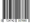 Barcode Image for UPC code 0724742007690