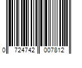 Barcode Image for UPC code 0724742007812