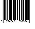 Barcode Image for UPC code 0724742008024