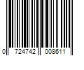 Barcode Image for UPC code 0724742008611