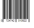 Barcode Image for UPC code 0724742010522