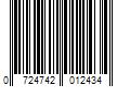 Barcode Image for UPC code 0724742012434. Product Name: Alba Botanica Hawaiian Sunscreen Spray SPF 50  8 oz  2 Pack