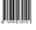 Barcode Image for UPC code 0724764030102