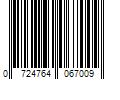 Barcode Image for UPC code 0724764067009