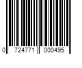 Barcode Image for UPC code 0724771000495