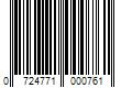 Barcode Image for UPC code 0724771000761