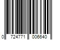 Barcode Image for UPC code 0724771006640