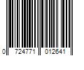 Barcode Image for UPC code 0724771012641