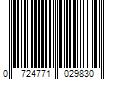 Barcode Image for UPC code 0724771029830