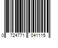 Barcode Image for UPC code 0724771041115