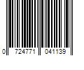 Barcode Image for UPC code 0724771041139