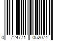 Barcode Image for UPC code 0724771052074