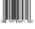 Barcode Image for UPC code 072477984718