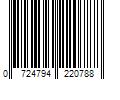 Barcode Image for UPC code 0724794220788