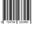 Barcode Image for UPC code 0724794233450