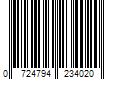 Barcode Image for UPC code 0724794234020