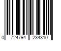 Barcode Image for UPC code 0724794234310