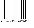 Barcode Image for UPC code 0724794254059