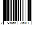 Barcode Image for UPC code 0724869006811