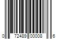 Barcode Image for UPC code 072489000086