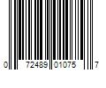 Barcode Image for UPC code 072489010757