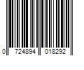 Barcode Image for UPC code 0724894018292