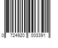 Barcode Image for UPC code 0724920003391