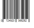 Barcode Image for UPC code 0724920065252