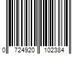 Barcode Image for UPC code 0724920102384