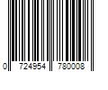 Barcode Image for UPC code 07249547800046