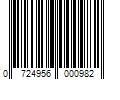 Barcode Image for UPC code 0724956000982