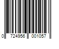 Barcode Image for UPC code 0724956001057