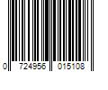 Barcode Image for UPC code 0724956015108